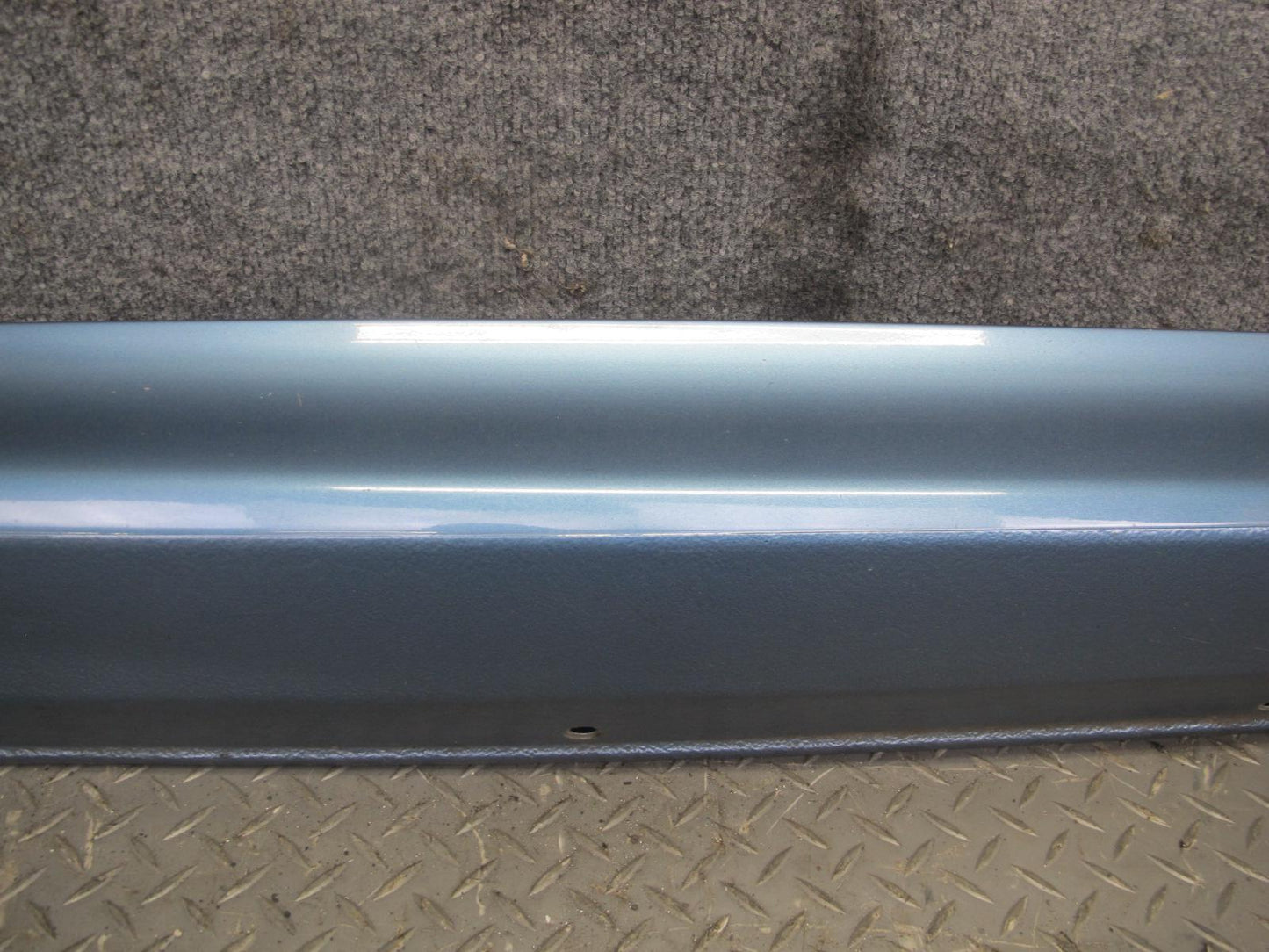 97-02 BMW E36/7 Z3 Left & Right Side Skirt Rocker Panel Molding Set Blue OEM