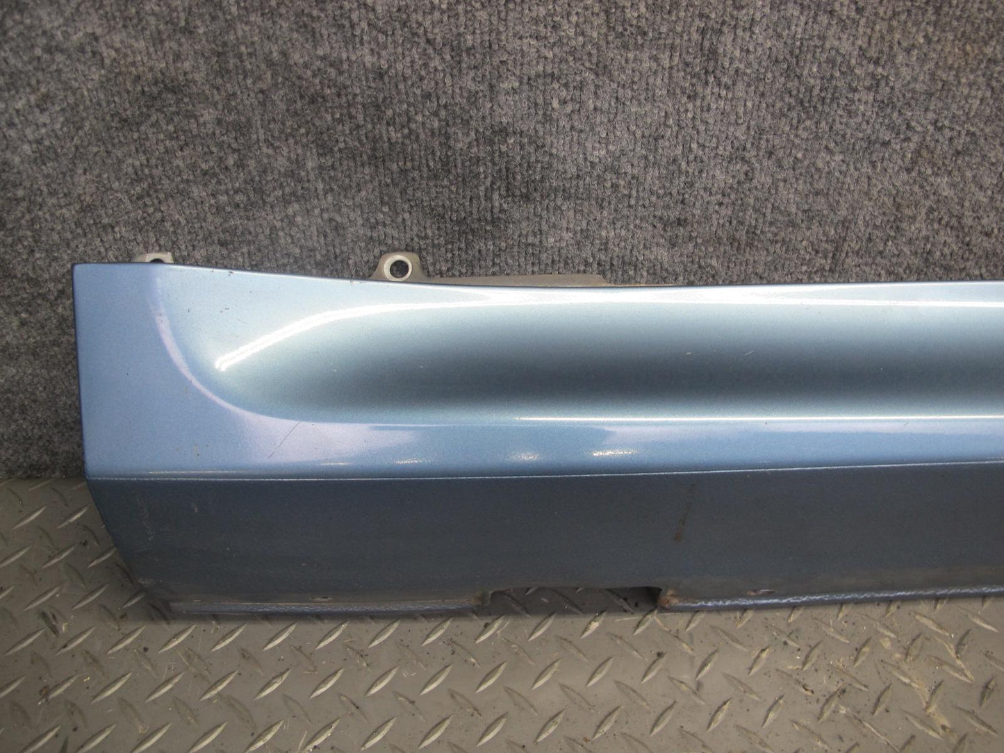 97-02 BMW E36/7 Z3 Left & Right Side Skirt Rocker Panel Molding Set Blue OEM