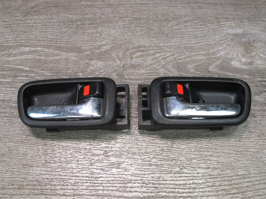 00-05 Toyota MR2 Spyder ZZW30L Left & Right Door Inner Interior Handle OEM