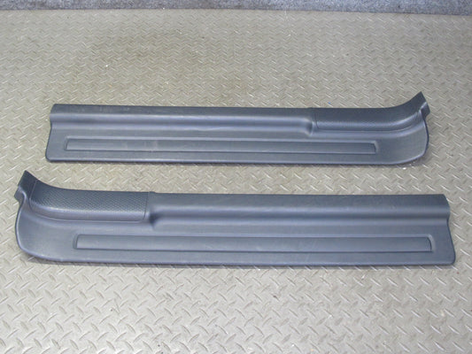 00-05 Toyota MR2 Spyder ZZW30L Left & Right Door Scuff Sill Plate Trim Panel Set