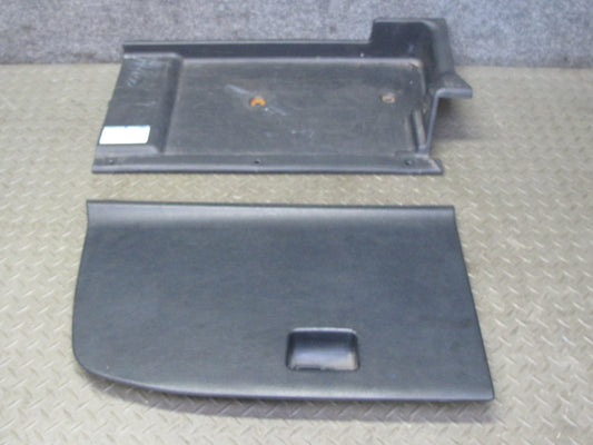 00-05 Toyota MR2 Spyder Left Behind Seat Luggage Compartment Box Trim Panel Set