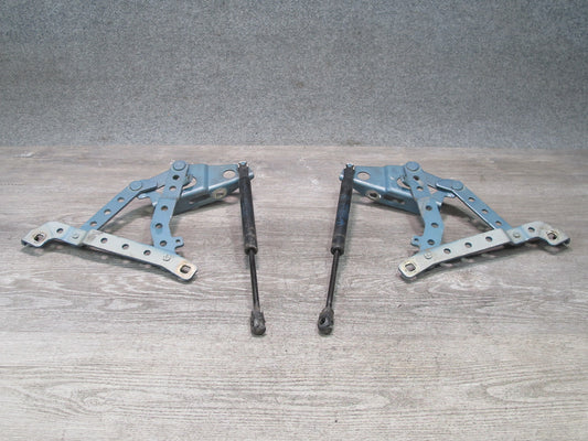 96-02 BMW E36/7 Z3 Set of 2 Front Left & Right Hood Bonnet Hinge Blue OEM