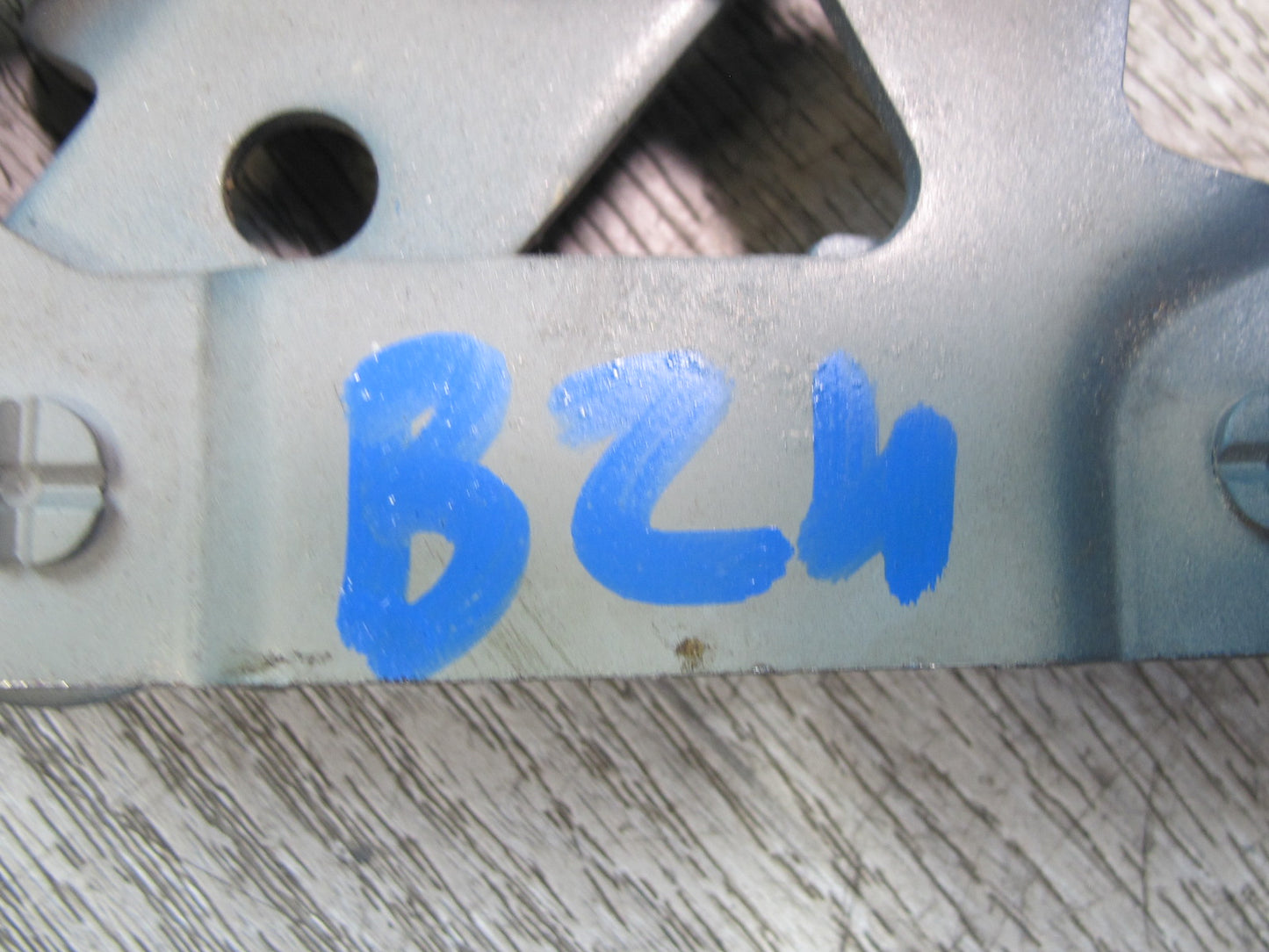 96-02 BMW E36/7 Z3 Set of 2 Front Left & Right Hood Bonnet Hinge Blue OEM