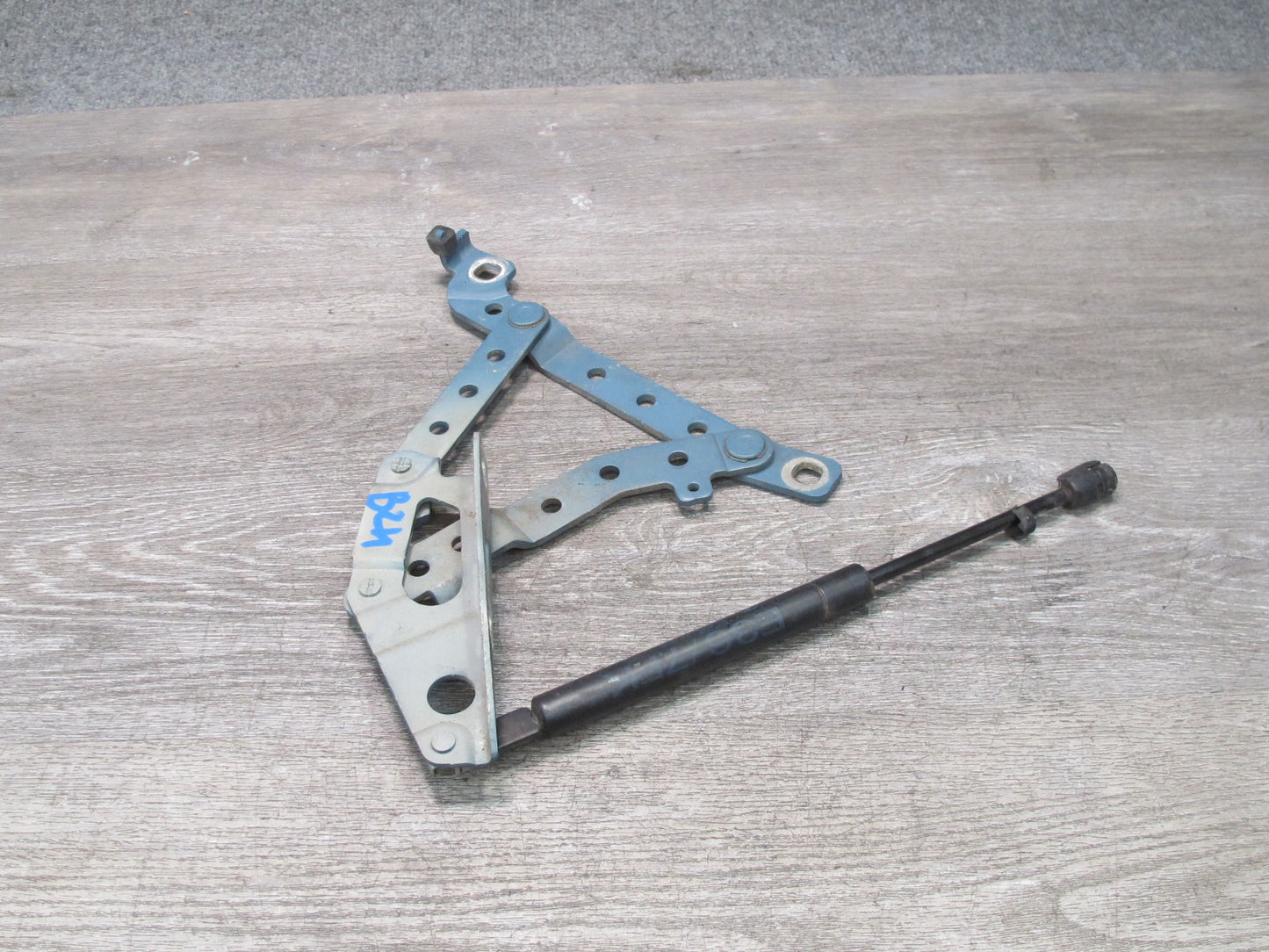 96-02 BMW E36/7 Z3 Set of 2 Front Left & Right Hood Bonnet Hinge Blue OEM
