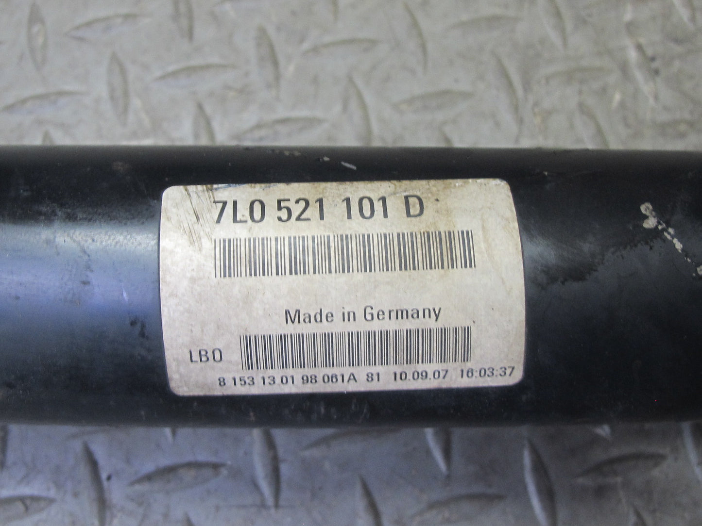 08-10 Porsche Cayenne 957 4.8L A/T Transmission Front Drive Shaft 7L0521101D