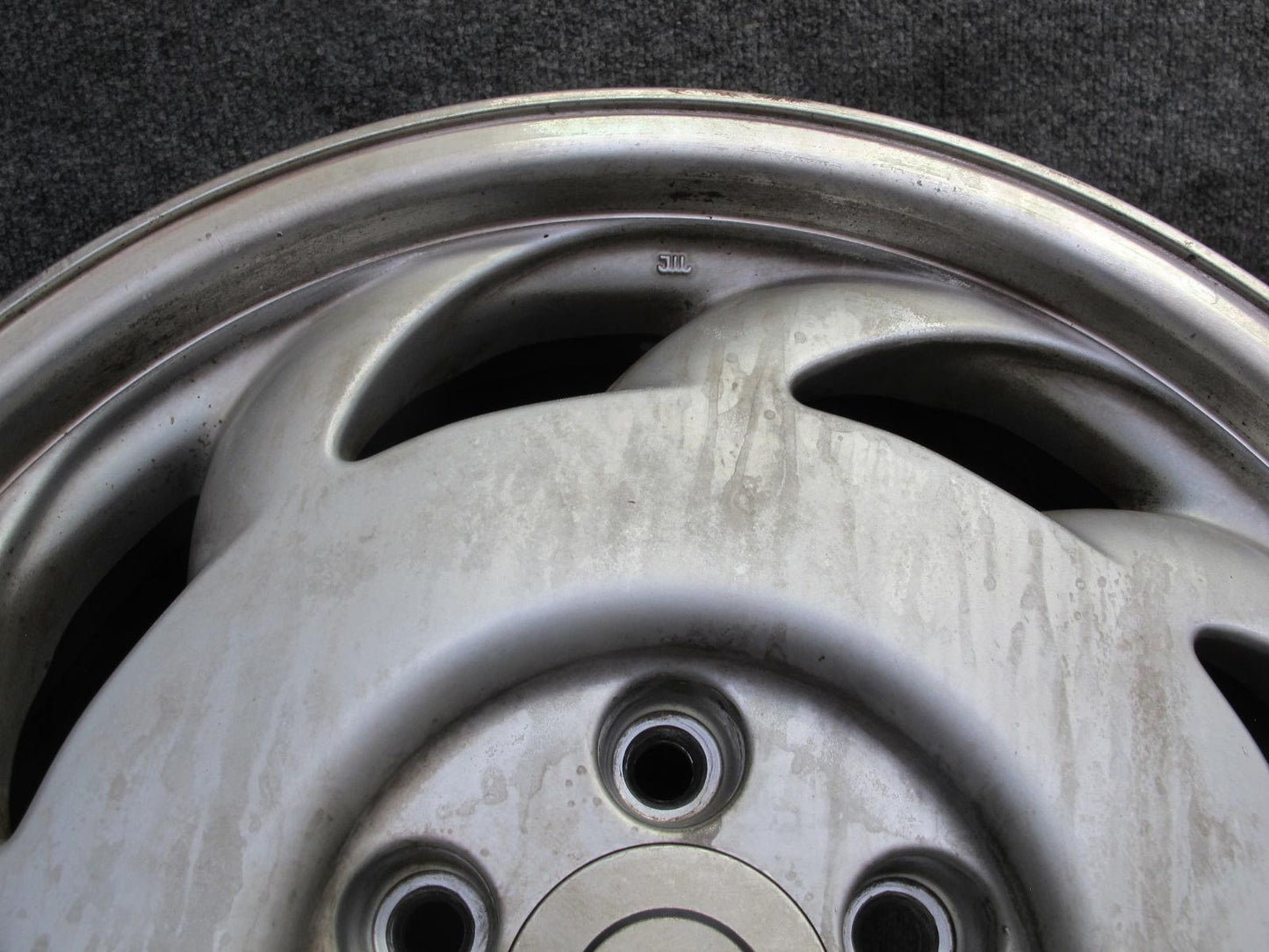 91-92 Chevrolet Corvette C4 Left 17" R17 Alloy Wheel Rim 17x9.5J ET56 OEM