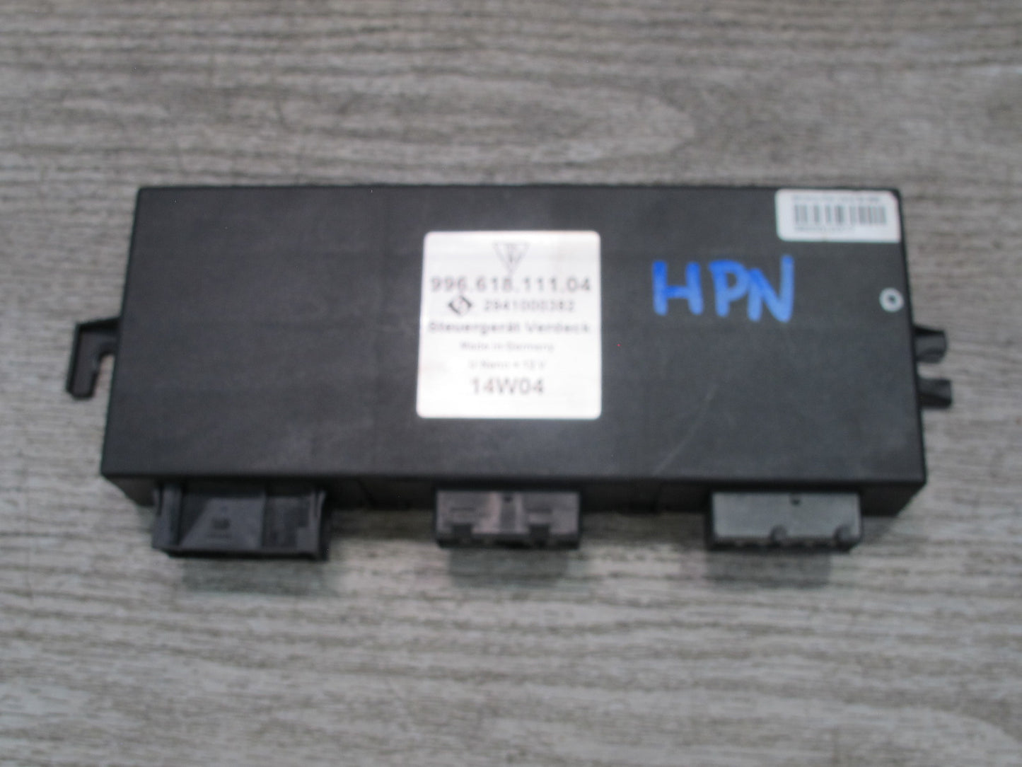 1999-2005 Porsche 911 996 Convertible Roof TOP Control Module 99661811104