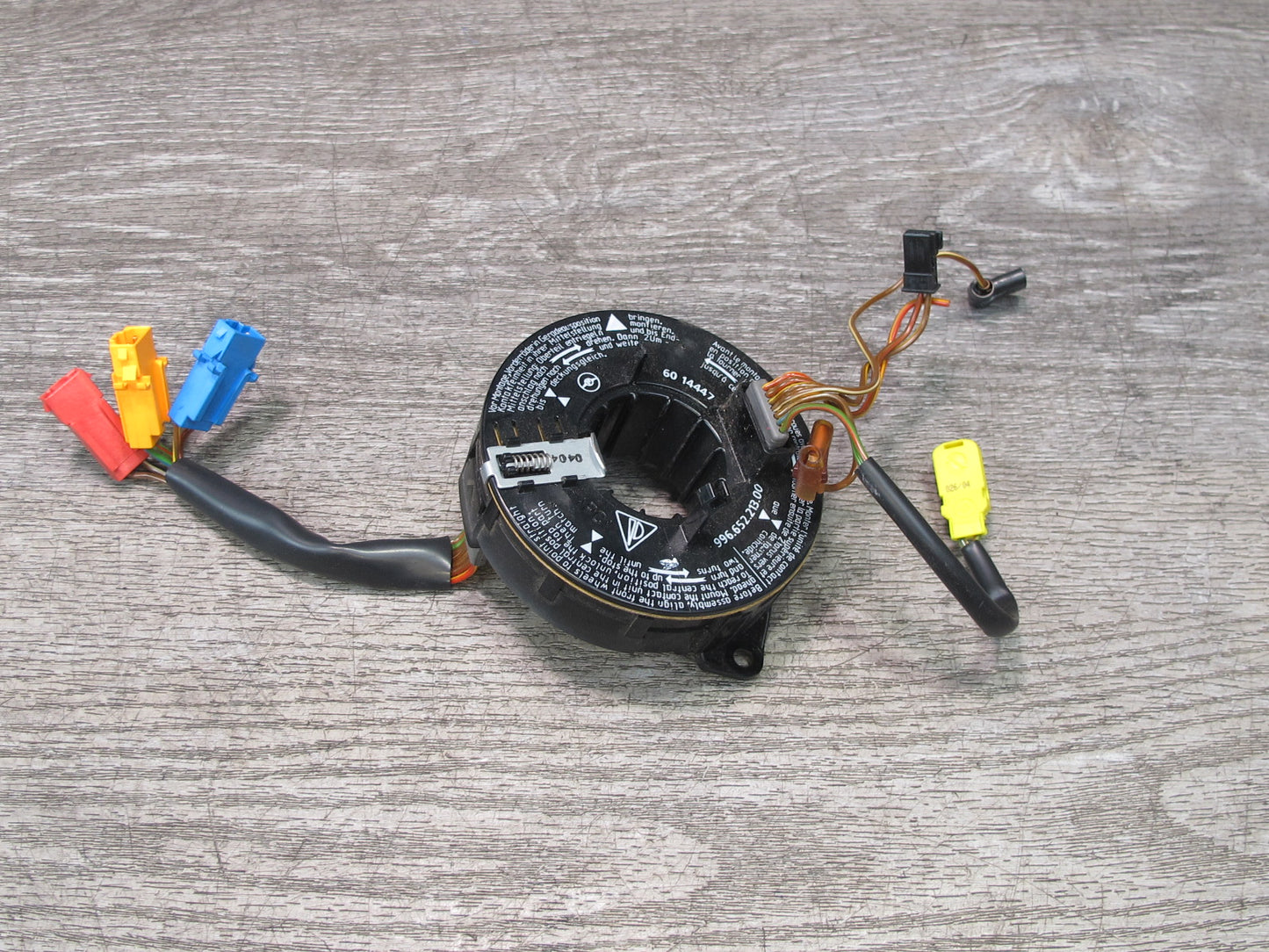 99-05 PORSCHE 911 CARRERA 996 STEERING COLUMN CLOCK SPRING 99665221300 OEM