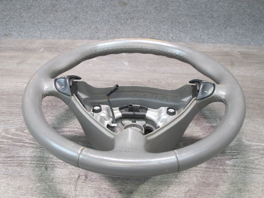 1999-2005 Porsche 911 Carrera 996 3-SPOKE Tiptronic Steering Leather  Gray