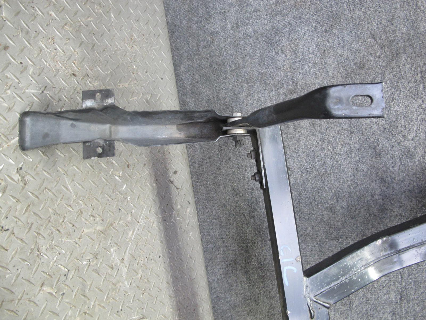 90-96 Chevrolet Corvette C4 Front Bumper Impact Bar Skid Plate Frame OEM