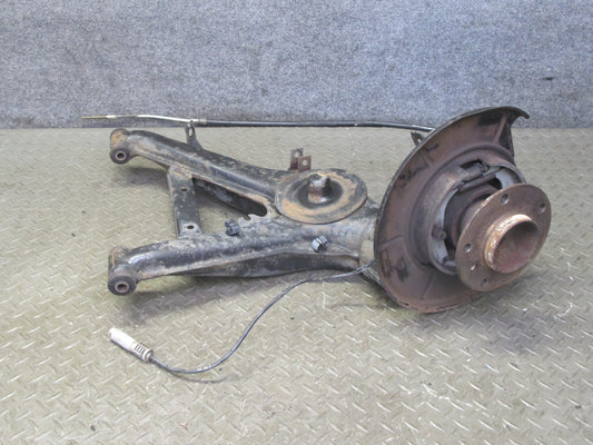 96-02 BMW E36/7 Z3 Rear Left Spindle Knuckle Wheel Hub Bearing Trailing Arm OEM