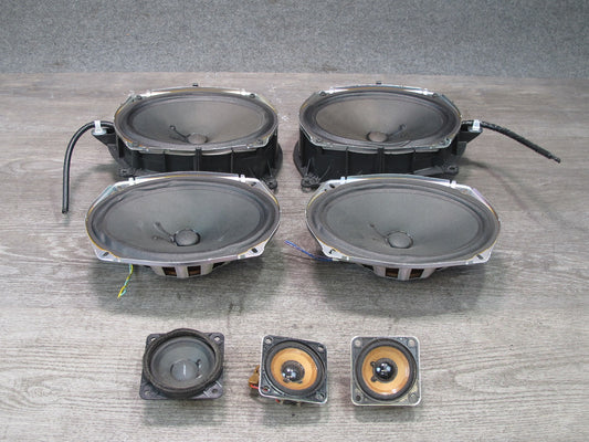 10-19 Nissan Z34 370Z Convertible Set of 7 Bose Stereo Speaker OEM
