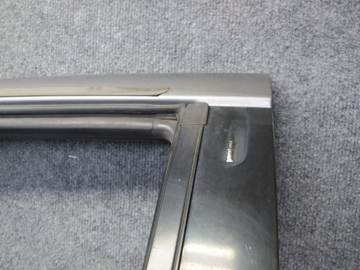 99-01 Isuzu Vehicross Front Left Driver Door Shell Panel Kaiser Silver OEM
