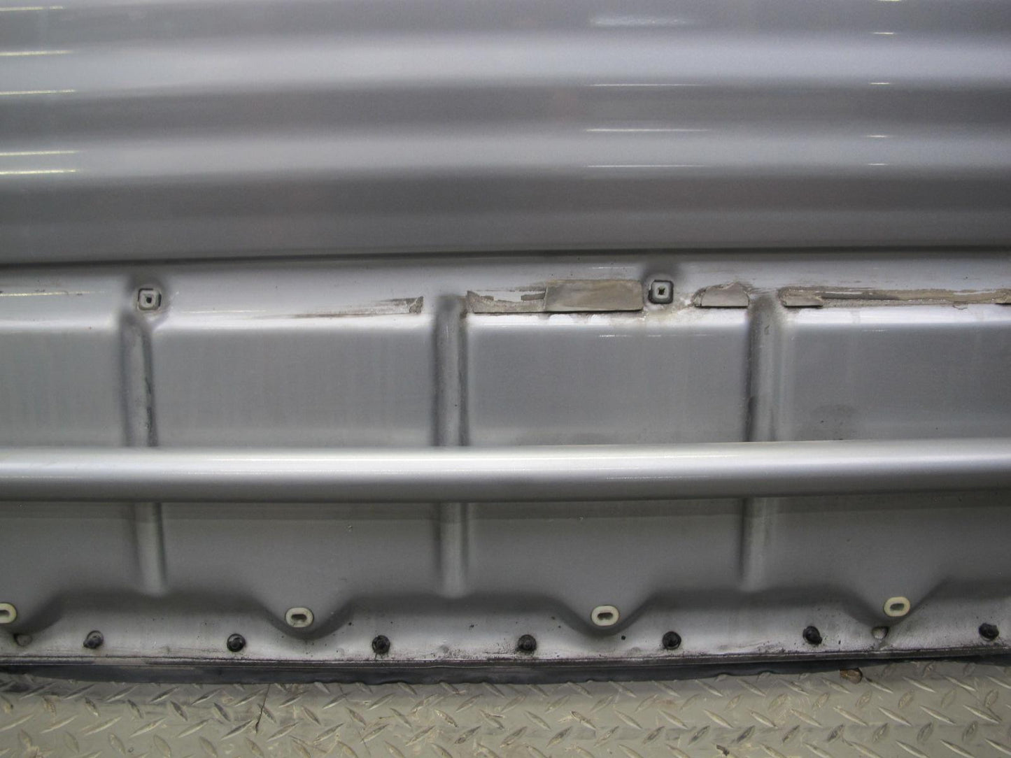 99-01 Isuzu Vehicross Front Left Driver Door Shell Panel Kaiser Silver OEM
