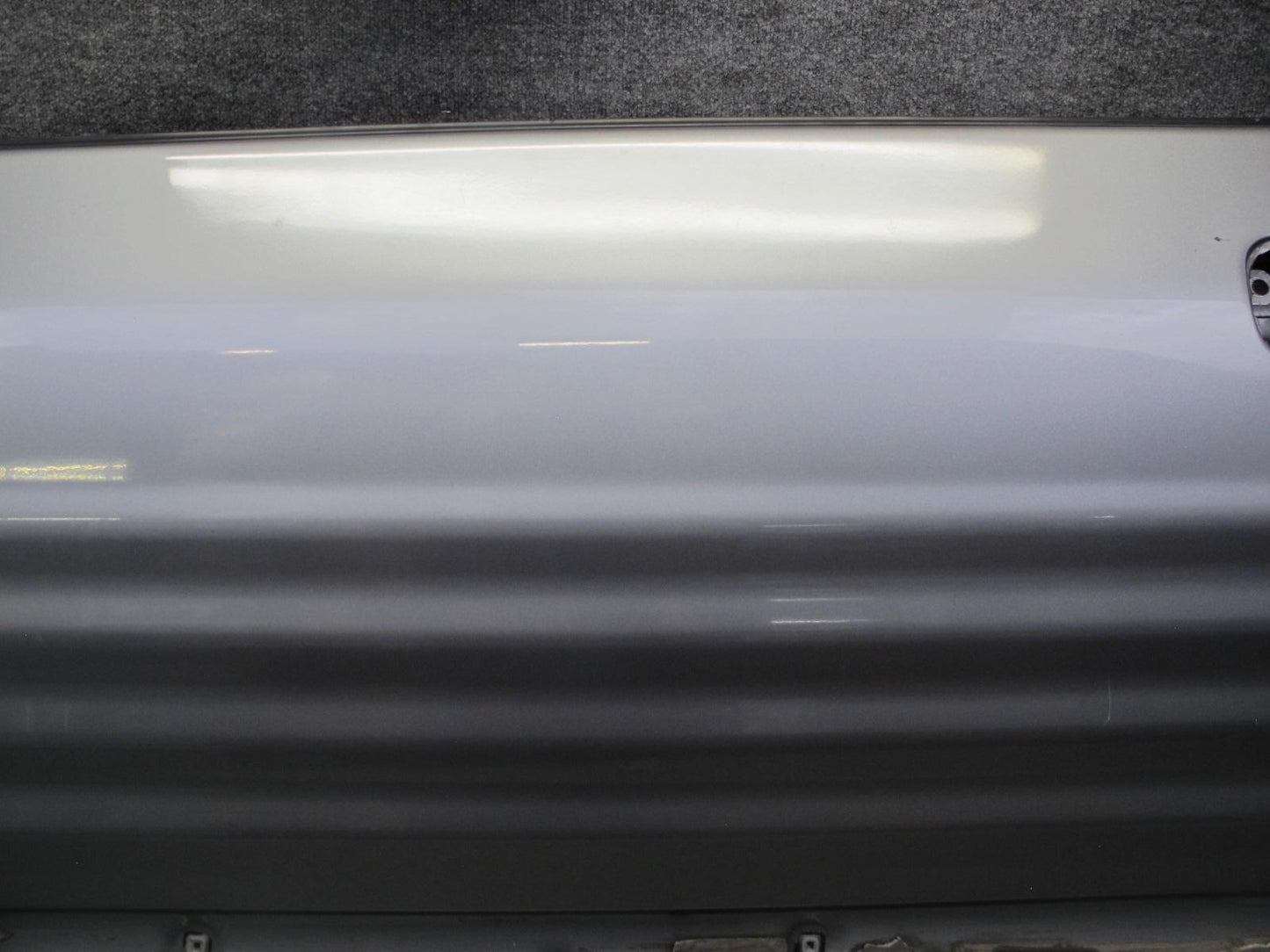 99-01 Isuzu Vehicross Front Left Driver Door Shell Panel Kaiser Silver OEM