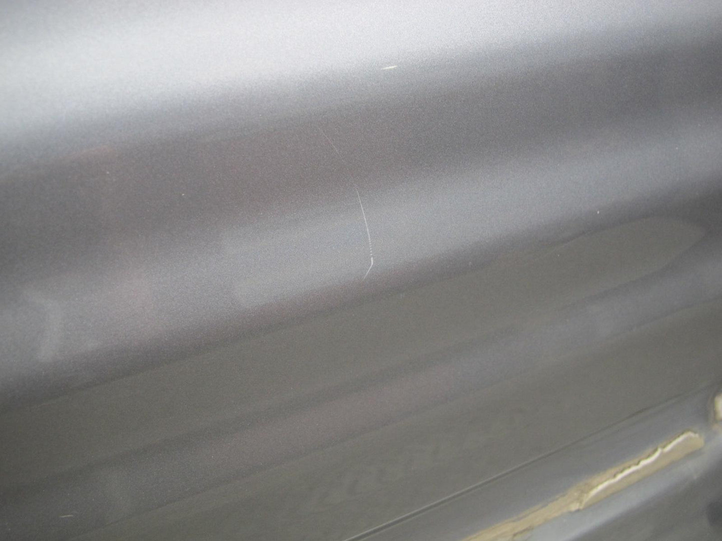 99-01 Isuzu Vehicross Front Left Driver Door Shell Panel Kaiser Silver OEM