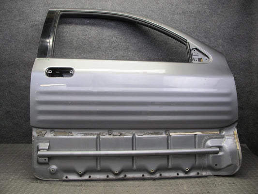 99-01 Isuzu Vehicross Front Right Passenger Door Shell Panel Kaiser Silver OEM