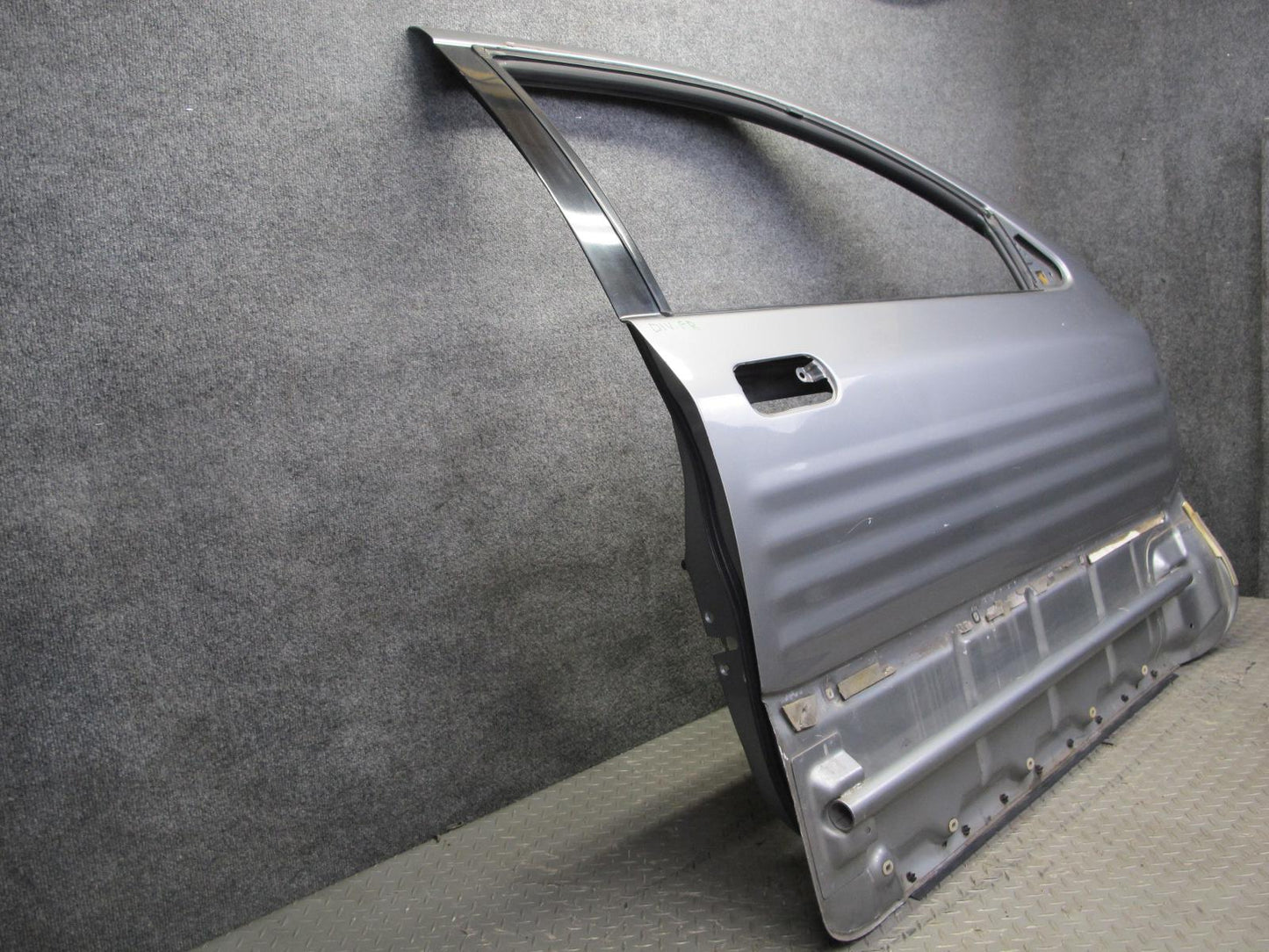 99-01 Isuzu Vehicross Front Right Passenger Door Shell Panel Kaiser Silver OEM
