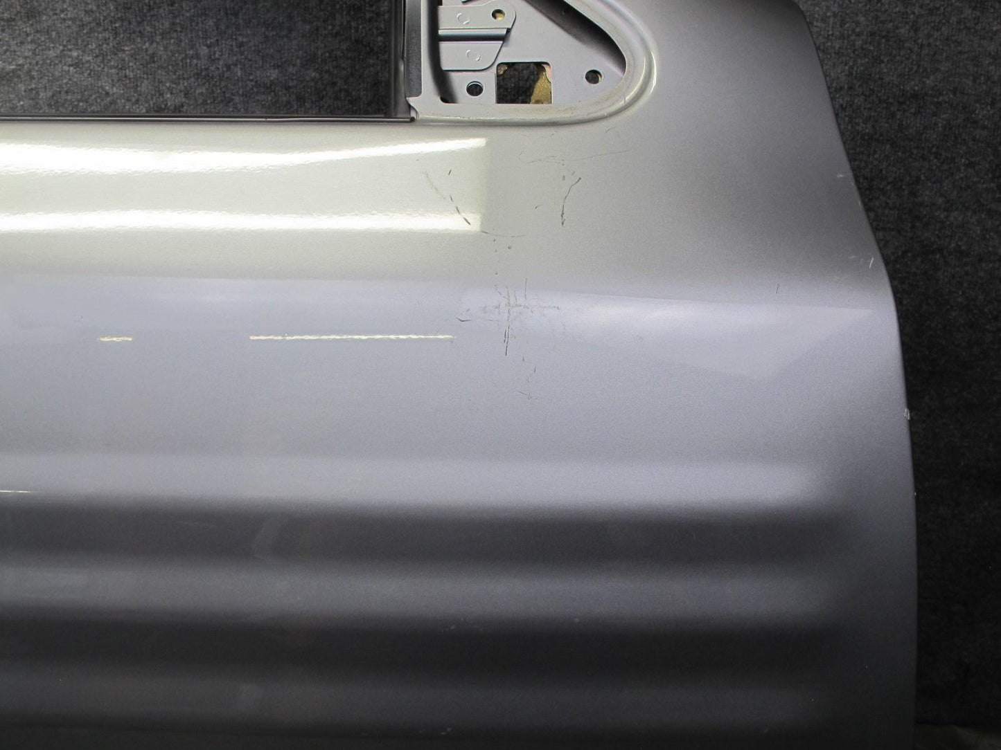 99-01 Isuzu Vehicross Front Right Passenger Door Shell Panel Kaiser Silver OEM