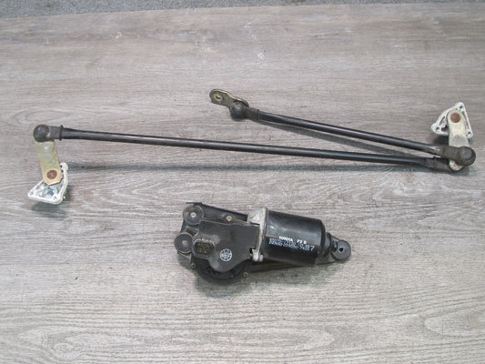 00-05 Toyota MR2 Spyder ZZW30L Windshield Wiper Transmission Linkage w Motor OEM