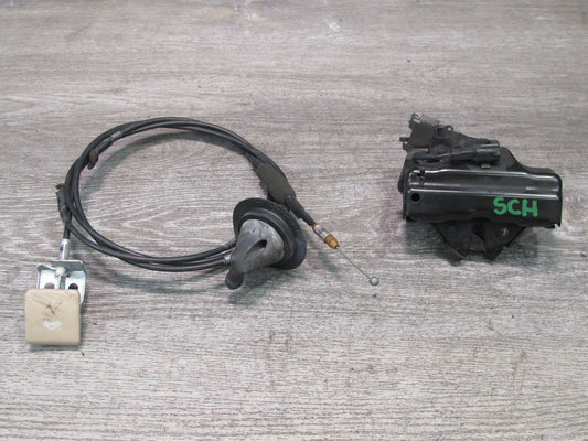 92-00 Lexus UZZ30 SC300 SC400 Front Hood Lock Latch Release Cable Handle Set OEM
