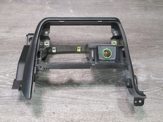 99-01 Isuzu Vehicross Dash Center Lower Bezel Trim Panel w Outlet Socket OEM