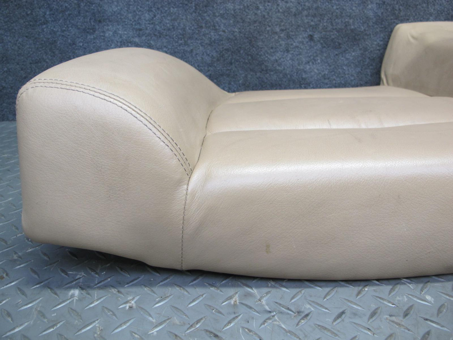 96-99 BMW E36 325iC 328iC Convertible Rear Seat Lower Leather Cushion OEM