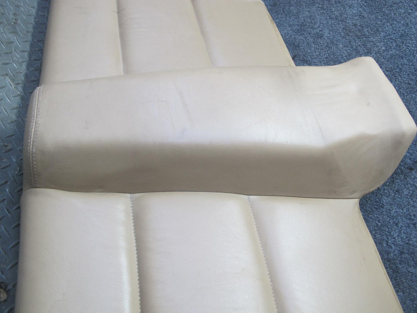 96-99 BMW E36 325iC 328iC Convertible Rear Seat Lower Leather Cushion OEM