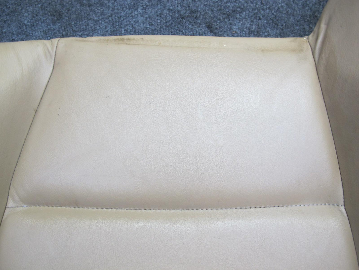 96-99 BMW E36 325iC 328iC Convertible Rear Seat Lower Leather Cushion OEM
