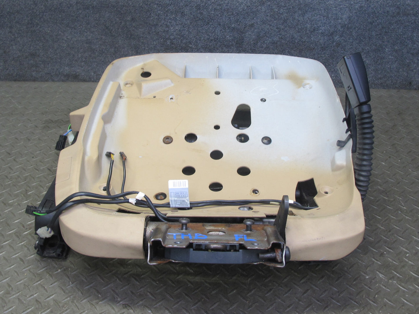 96-99 BMW E36 328iC Convertible Front Left Seat Lower Frame Track Rail Motor OEM