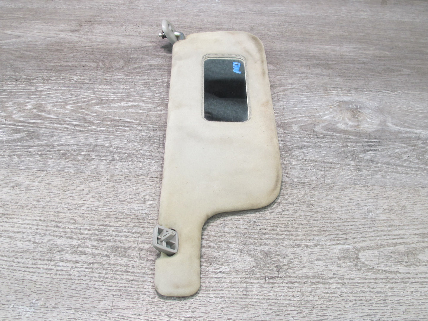 99-01 Isuzu Vehicross Right Passenger Sun Visor w Mirror OEM