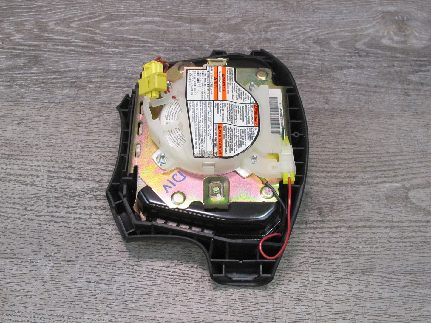99-01 ISUZU VEHICROSS FRONT LEFT DRIVER SIDE STEERING WHEEL SRS AIRBAG OEM
