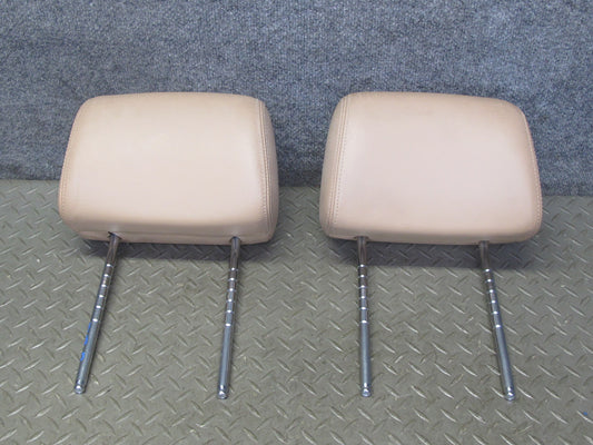 96-99 BMW E36 325iC 328iC Set of 2 Front Left & Right Seat Leather Headrest OEM