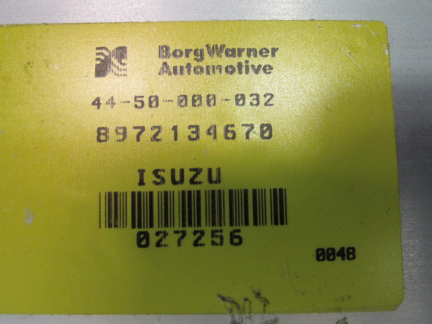 99-01 Isuzu Vehicross 4WD Transfer Case TOD Control Unit 8972134670 OEM