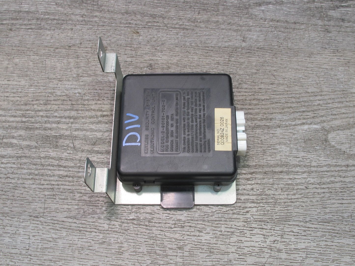 99-01 Isuzu Vehicross Keyless Entry Control Module Unit OEM