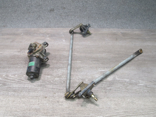 99-01 Isuzu Vehicross Front Windshield Wiper Transmission Linkage w Motor OEM