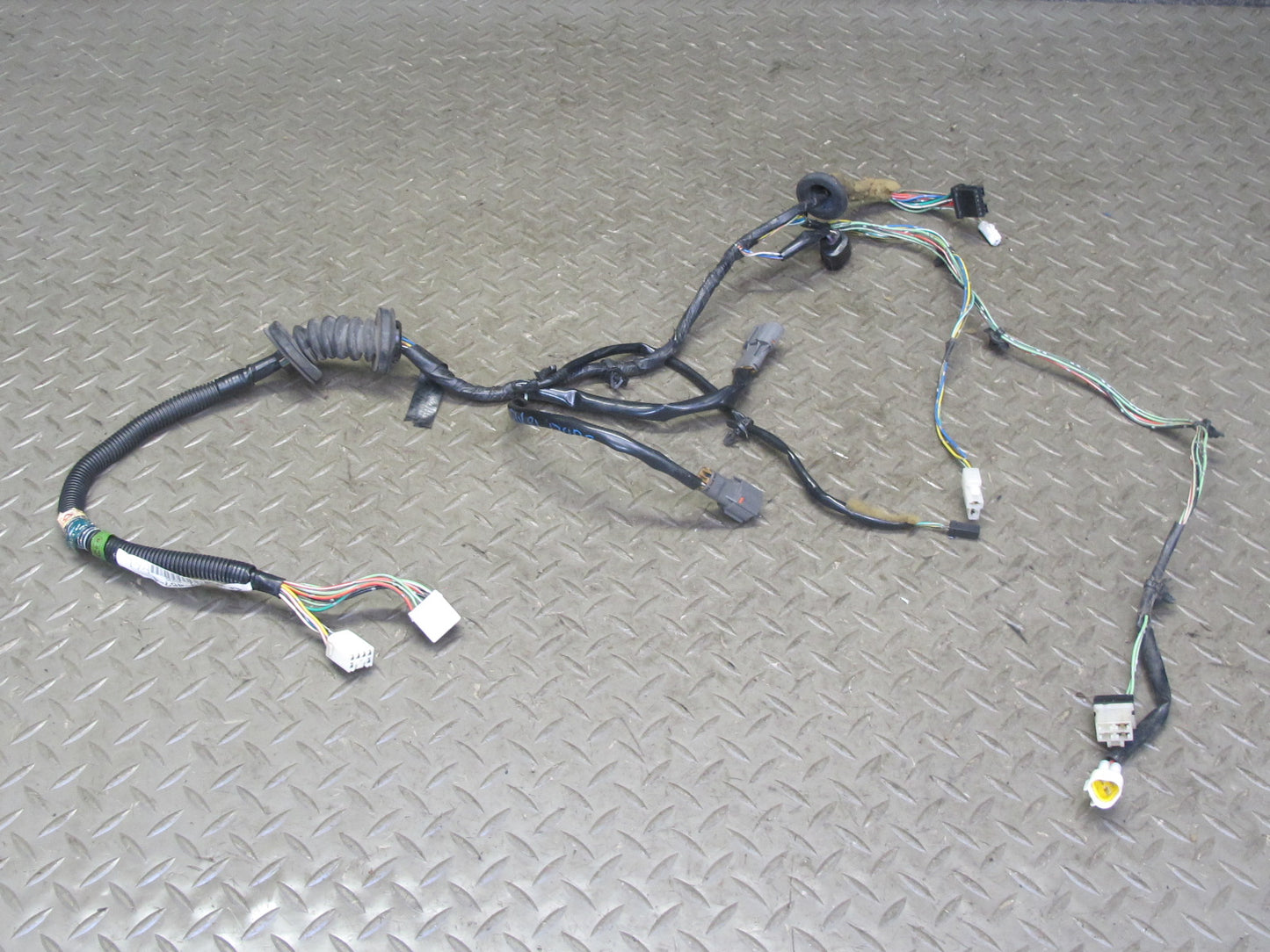 99-01 Isuzu Vehicross Set of 2 Front Left & Right Door Wire Wiring Harness OEM