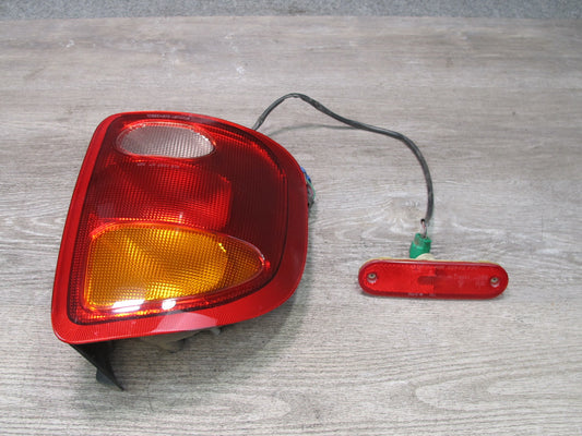 99-01 Isuzu Vehicross Rear Left Tail Light & Side Marker Light Lamp Set OEM