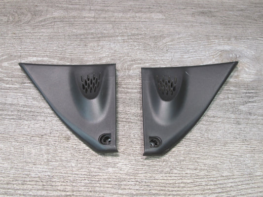 99-01 Isuzu Vehicross Set of 2 Left & Right Door Speaker Tweeter Trim Cover OEM