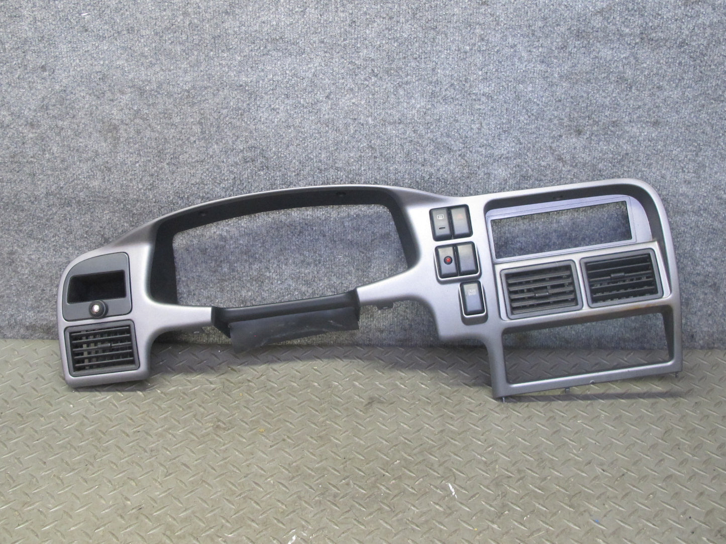 99-01 Isuzu Vehicross Dash Dashboard Cluster Radio Vent Trim Bezel Panel OEM