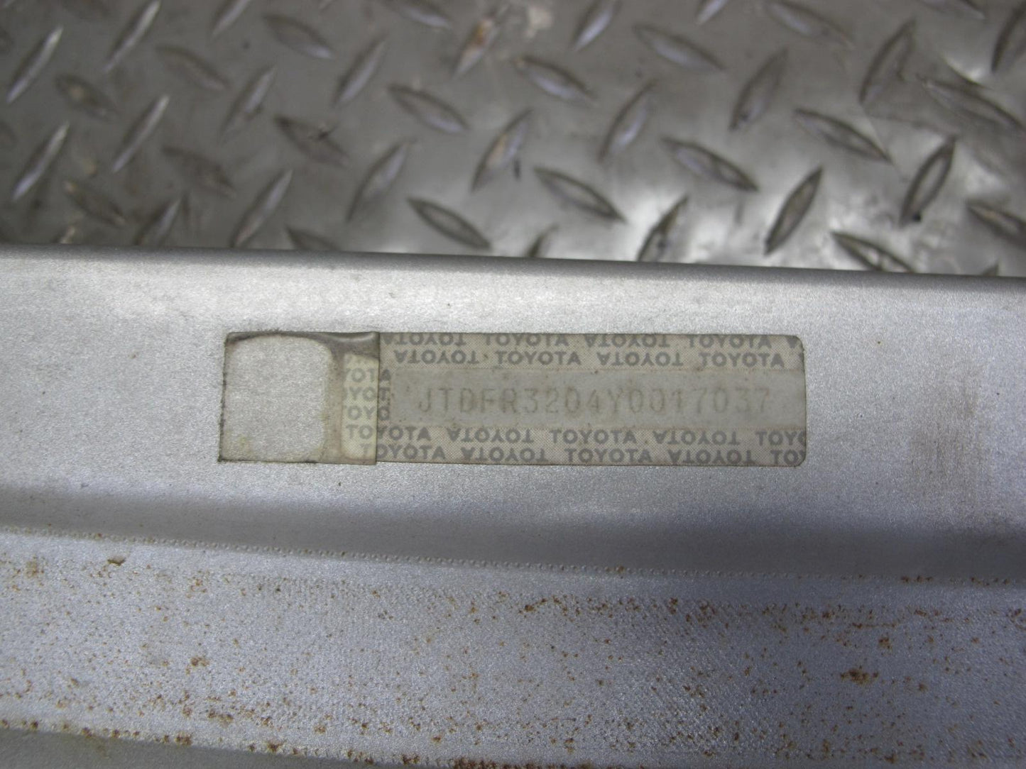00-05 Toyota MR2 Spyder ZZW30L Front Bumper Impact Reinforcement Bar OEM