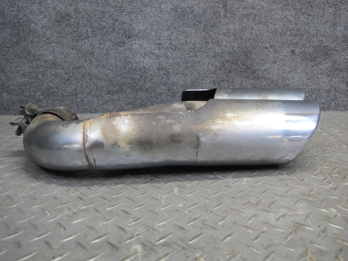 2006 Porsche Cayenne 955 Turbo S Rear Left & Right Exhaust Muffler Tip Set