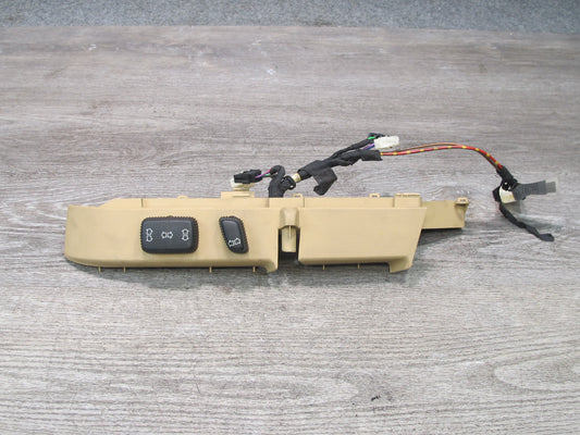 94-99 BMW E36 325CI 328CI Front Right Seat Adjustment Switch w Trim OEM