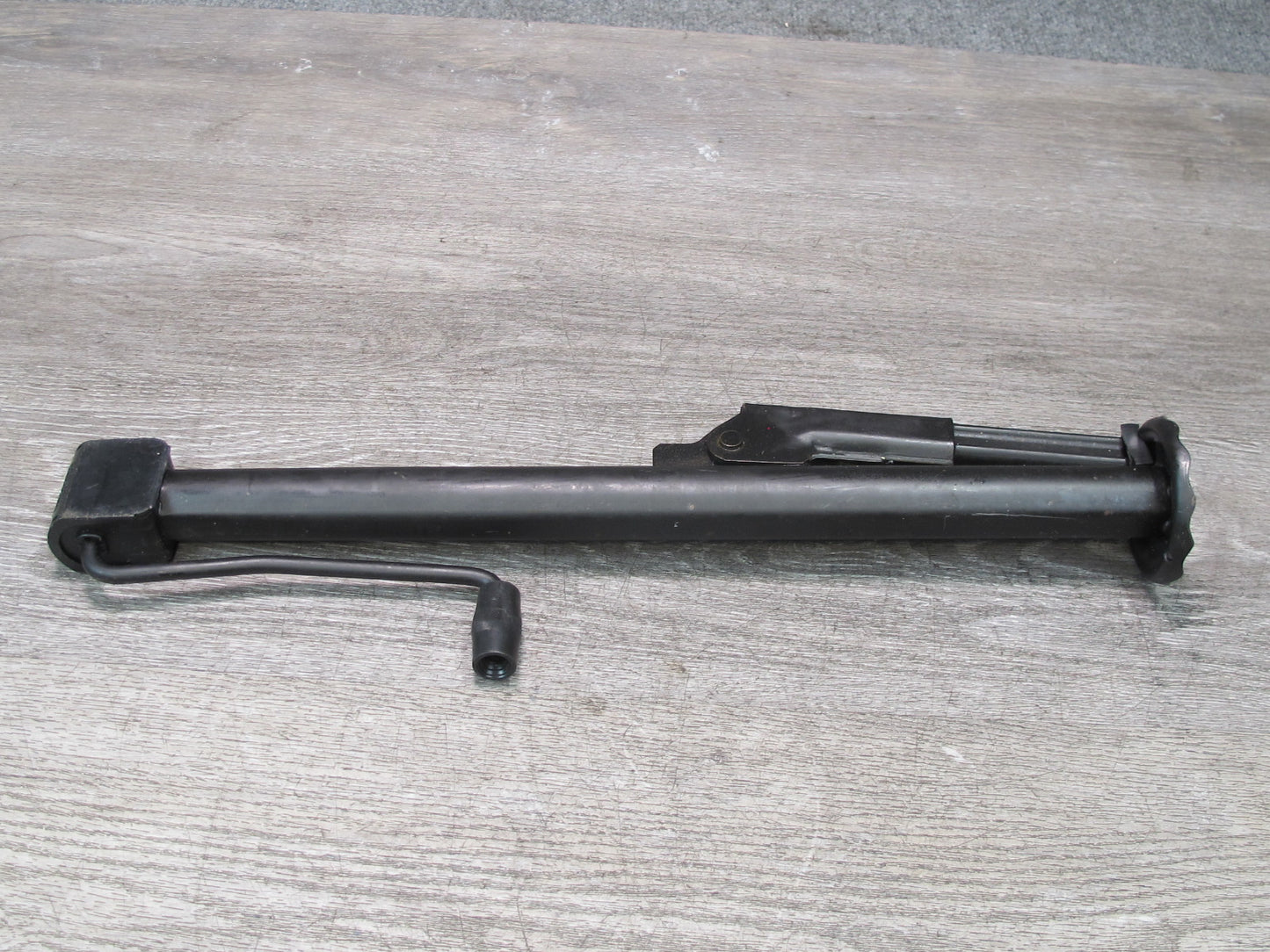 94-99 BMW E36 325iC 328iC Emergency Spare Tire Lift Jack Tool w Tray Holder OEM