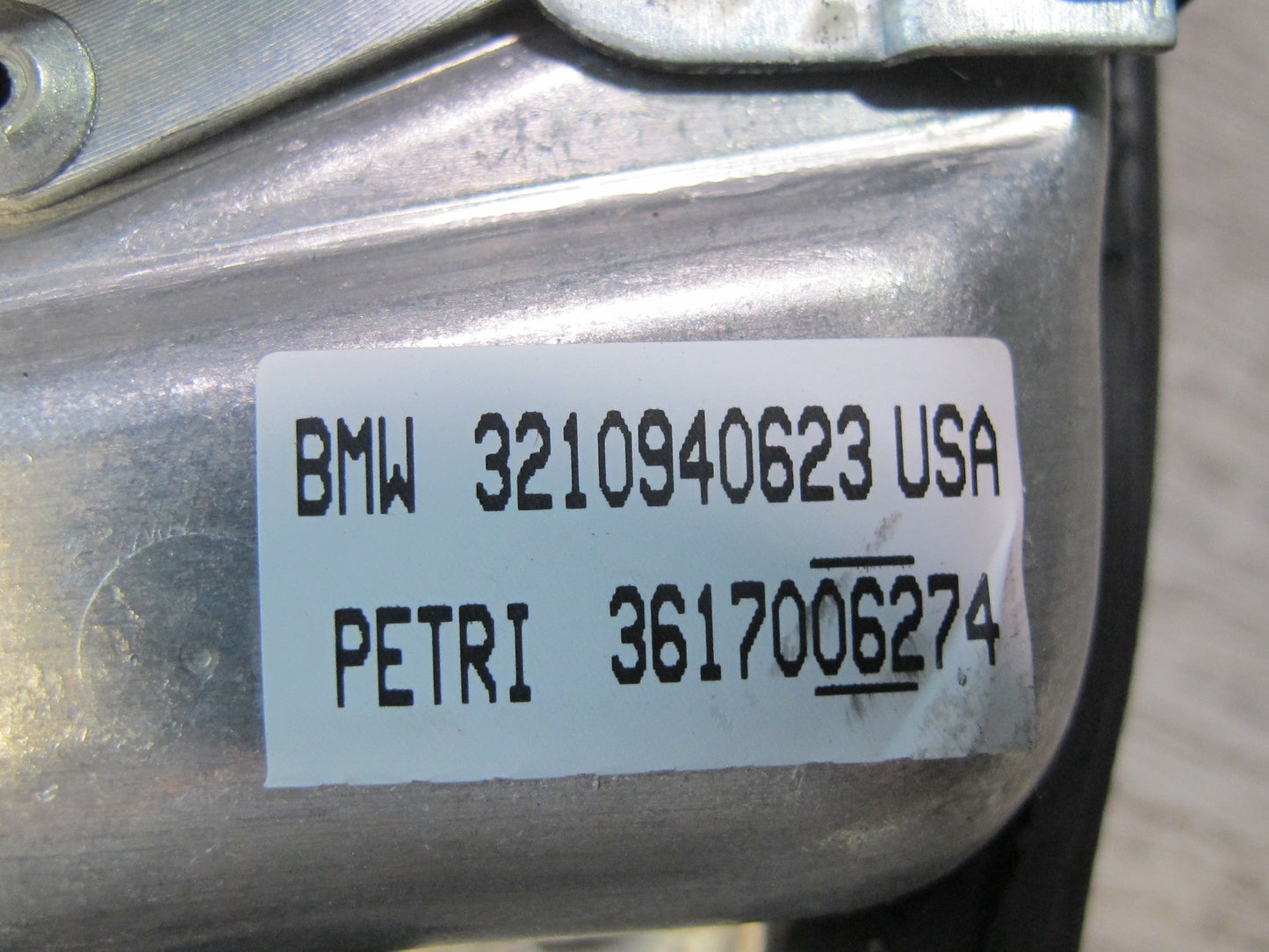96-98 BMW E36 3-SERIES CONVERTIBLE FRONT LEFT DRIVER SIDE STEERING WHEEL SRS AIRBAG OEM