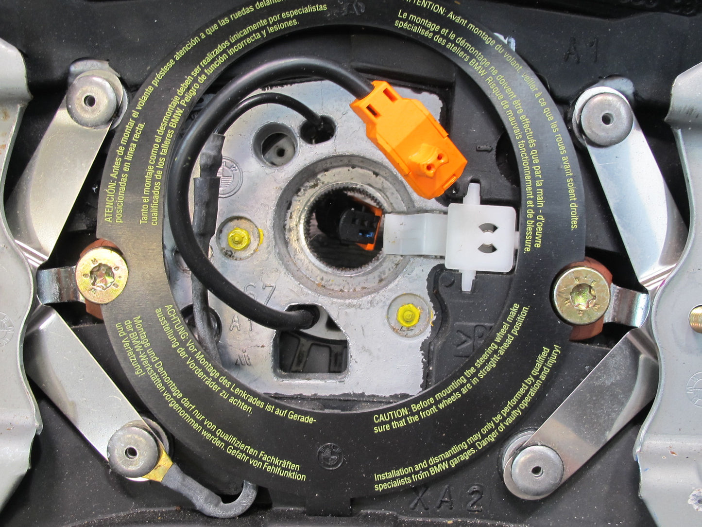 96-97 BMW E36 325iC 328iC 4 Spoke Leather Steering 50k Miles OEM