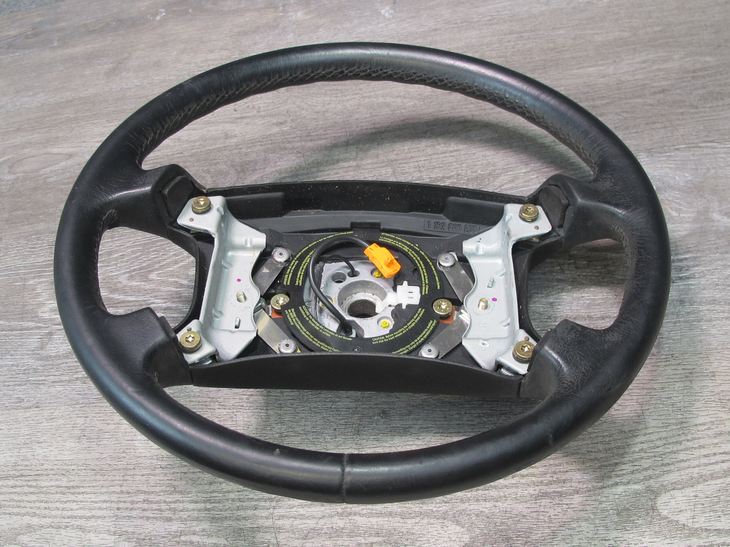 96-97 BMW E36 325iC 328iC 4 Spoke Leather Steering 50k Miles OEM