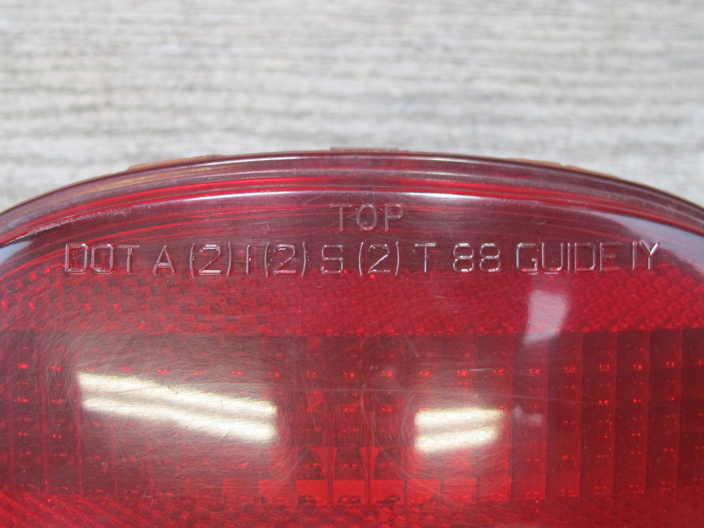 91-96 Chevrolet Corvette C4 Set of 4 Rear Left & Right Tail Light Lamp Lens OEM