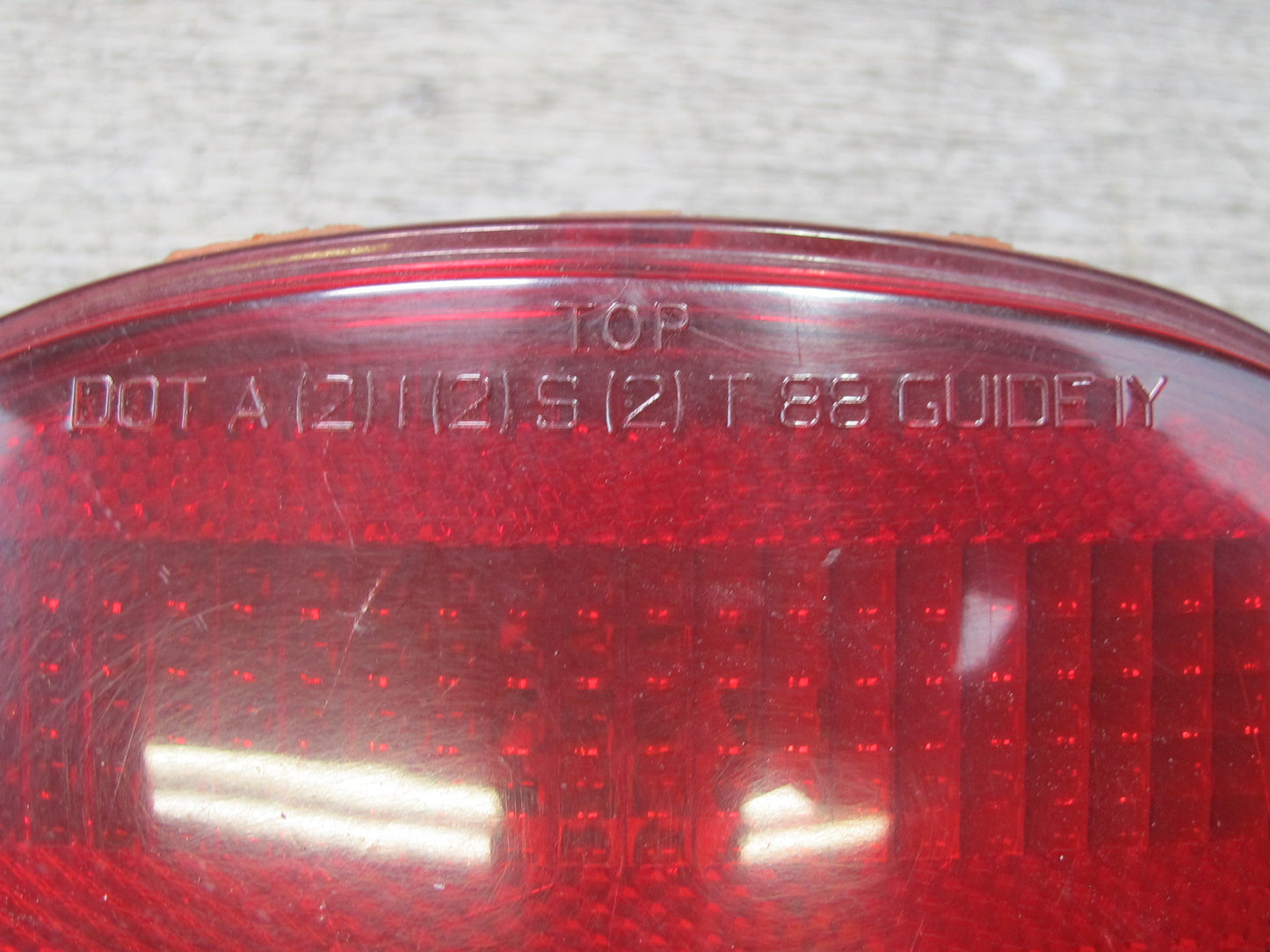 91-96 Chevrolet Corvette C4 Set of 4 Rear Left & Right Tail Light Lamp Lens OEM