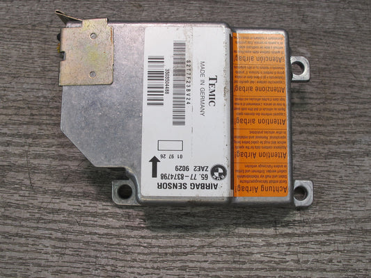 97-99 BMW E36 3-SERIES CONVERTIBLE SRS AIRBAG SENSOR CONTROL MODULE 8374798 OEM